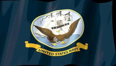 US Navy Flag — Stream Deck screensaver