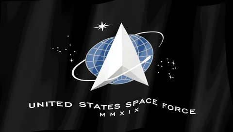 US Space Force Flag — Stream Deck screensaver
