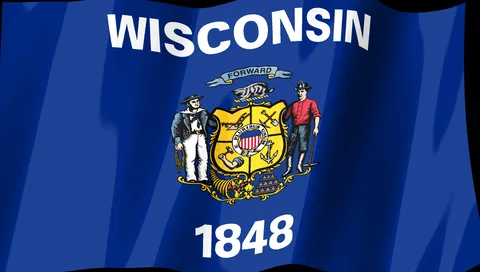 Wisconsin Flag — Stream Deck screensaver