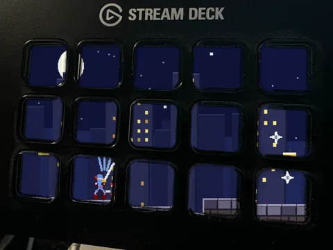 Shadow Blade — Stream Deck screensaver