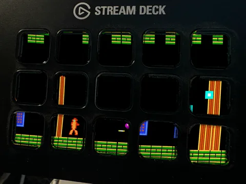 Star Diver — Stream Deck screensaver