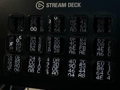 Core Dump — Stream Deck screensaver