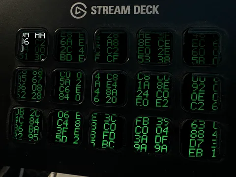 Memory Map — Stream Deck screensaver