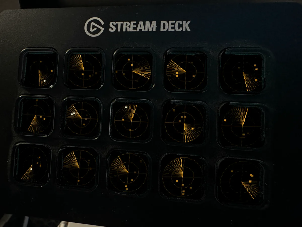 Night Watch shown running on a Stream Deck