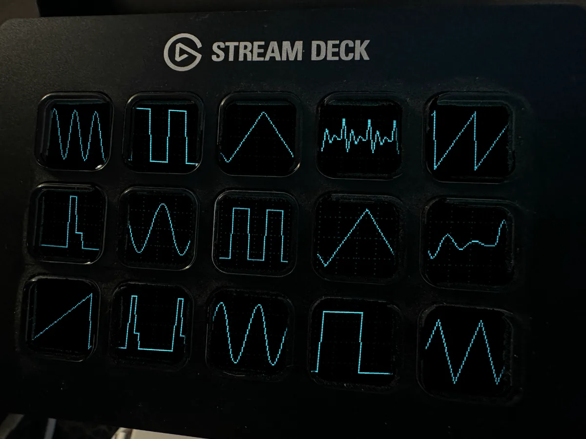 Signal Lab shown running on a Stream Deck